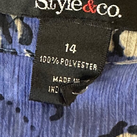 Style and Co Sleeveless Embellish Top‎ - Picture 4 of 6